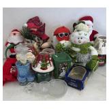 Christmas Plush, Candles etc