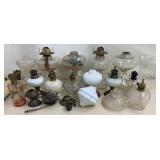 Vintage Oil Lamps Lot