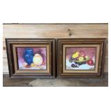Pr. Signed Adeline McIntire oil canvas art