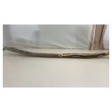 48' Hand Carved Snake Walking Stick