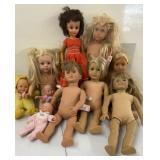 Vintage Dolls lot - Madam Alexander etc