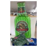 Moosehead Beer, Miller Lite, Godzilla Blowups