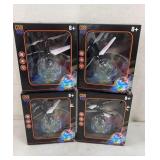 4 New Flying Disco Balls