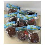 9 NOS Plastic Coconut Cups