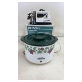 Rival Crock-Ette and Proctor Silex Travel Iron