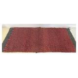 Vintage Wool Rug 60 x 28