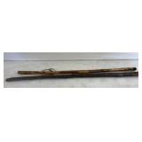 2 Wood Walking Sticks 36' and 39ï¿½