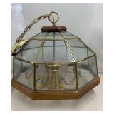 18' MC Brass housing Hanging Ceiling Light