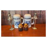 3 pairs vintage S&P sets