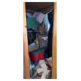 Basement closet contents