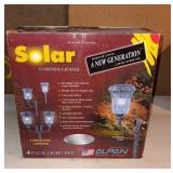 NEW solar garden lights kit