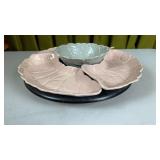 Vintage California Pottery Chip n Dip 14'
