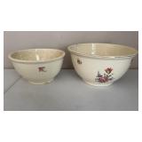 2 Kitchencraft Priscilla Mixing Bowl 8ï¿½ & 10ï¿½