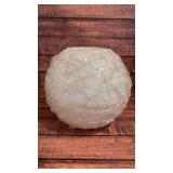 8' MC lucite spaghetti globe light shade