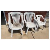3 Patio Chairs