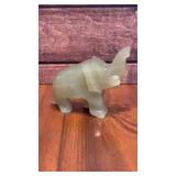 Green Onyx elephant