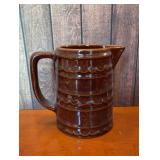 Marcrest daisy & dot crock pitcher