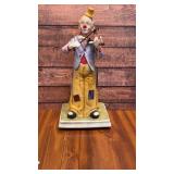 Melody in motion, musical clown