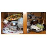 Under kitchen counter contents