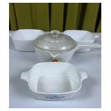 4pc Corning Ware Lot