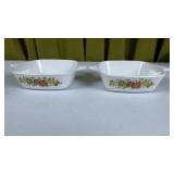 2 Corning Ware P-41-B Casserole Dishes