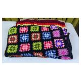 2 Vintage Afghans