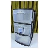 Sterilite 3 Drawer Organizer
