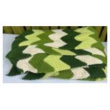 Large Vintage Afghan- Looks like Queen