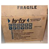 NOS Hy-fry cooker fryer automatic electric