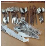 52pc Cosmos flatware set