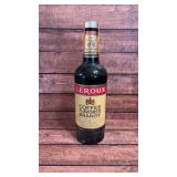 Leroux coffee flavored brandy bottle full