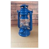 Blue oil lamp
