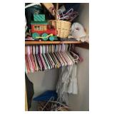 Contents of closet