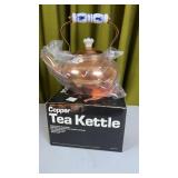 NOS Copper Tea Kettle