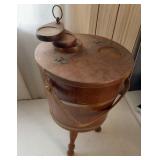 MCM small barrel table