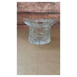 Daisy button glass hat