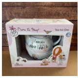 New old stock tea pot