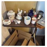 Stand and contents