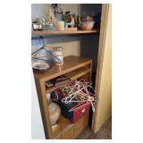 Contents of closet