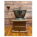 Vintage coffee grinder