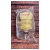 NOS Seagrams Whiskey accordion bottle pump