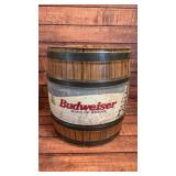 10' Anheuser-Busch Budweiser beer metal barrel