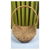 Vintage French Style Flower Gathering Basket