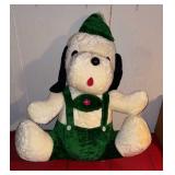 38' large October fest dog plush