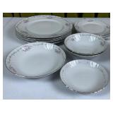 10pc Porcelain China Set