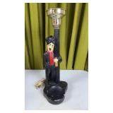 Vintage Charlie Chaplin Bar Lamp 16'