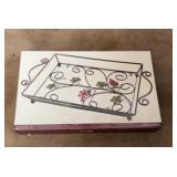 New Metal fruit tray