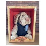 1981 nos WRINKLES PLUSH DOG