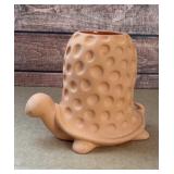 Pottery Snail Candle light