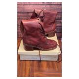 8 1/2m size leather boots